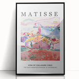 Large abstract wall art in vibrant shades of blue and orange on canvas, suitable for modern art wall decor.