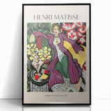 Large abstract wall art in vibrant orange and blue tones on canvas, suitable for modern living room decor.