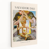 Abstract acrylic print featuring swirling blue and white patterns on canvas, suitable for kitchen wall art.