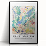 Large abstract wall art featuring swirling blue and gold tones on canvas, ideal for modern living room decor.