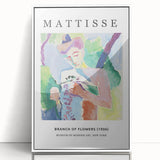 Mid-century modernist large art print in muted earth tones on canvas, suitable for modern nursery wall decor.