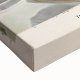 Large art featuring a black and white landscape painting on canvas, ideal for bedroom wall decor.