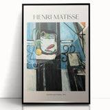 Large abstract wall art in mid-century modernist style, featuring bold geometric shapes in earth tones on canvas.