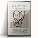 Art deco poster featuring geometric shapes in muted gold and teal, printed on canvas, suitable for nursery wall art.