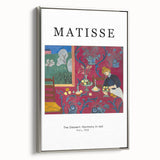 Vintage poster art featuring a colorful abstract design on extra large canvas, ideal for living room decor.