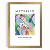 Textured abstract art print in muted earth tones on canvas, suitable for enhancing a modern bedroom ambiance.