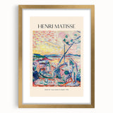 Textured abstract art print in muted gray and blue tones on canvas, ideal for modern bedroom ambiance.