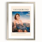 Abstract textured art print in vibrant orange and red tones on canvas, suitable for adding color to a bedroom wall.