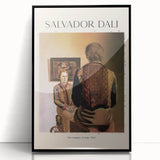 Large abstract wall art featuring swirling blue and gray tones on canvas, suitable for modern art wall decor.