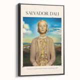 Black and white vintage poster art of a serene landscape, printed on canvas, ideal for bedroom wall decor.