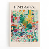 Large black and white abstract canvas print, ideal for kitchen wall art.