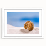 Abstract art print featuring swirling patterns in muted earth tones on a canvas, suitable for bedroom or dining room decor.