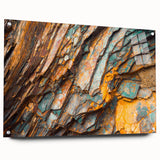 Large abstract wall art featuring swirling blue and green tones on canvas, suitable for bedroom or dining room decor.