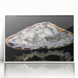 Art deco poster featuring a serene, pastel-shaded landscape on canvas, ideal for modern nursery wall decor.