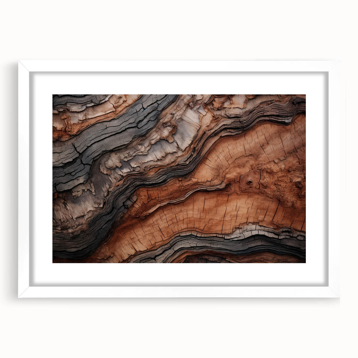 Abstract art print featuring swirling blue and green patterns on canvas, suitable for dining room or bedroom decor.