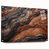 Large abstract wall art on canvas featuring swirls of blue and green, ideal for modern bedroom or dining room decor.