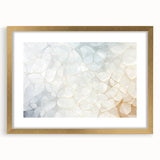 Abstract art print on canvas featuring textured swirls in muted earth tones, ideal for extra large wall art in a living room.