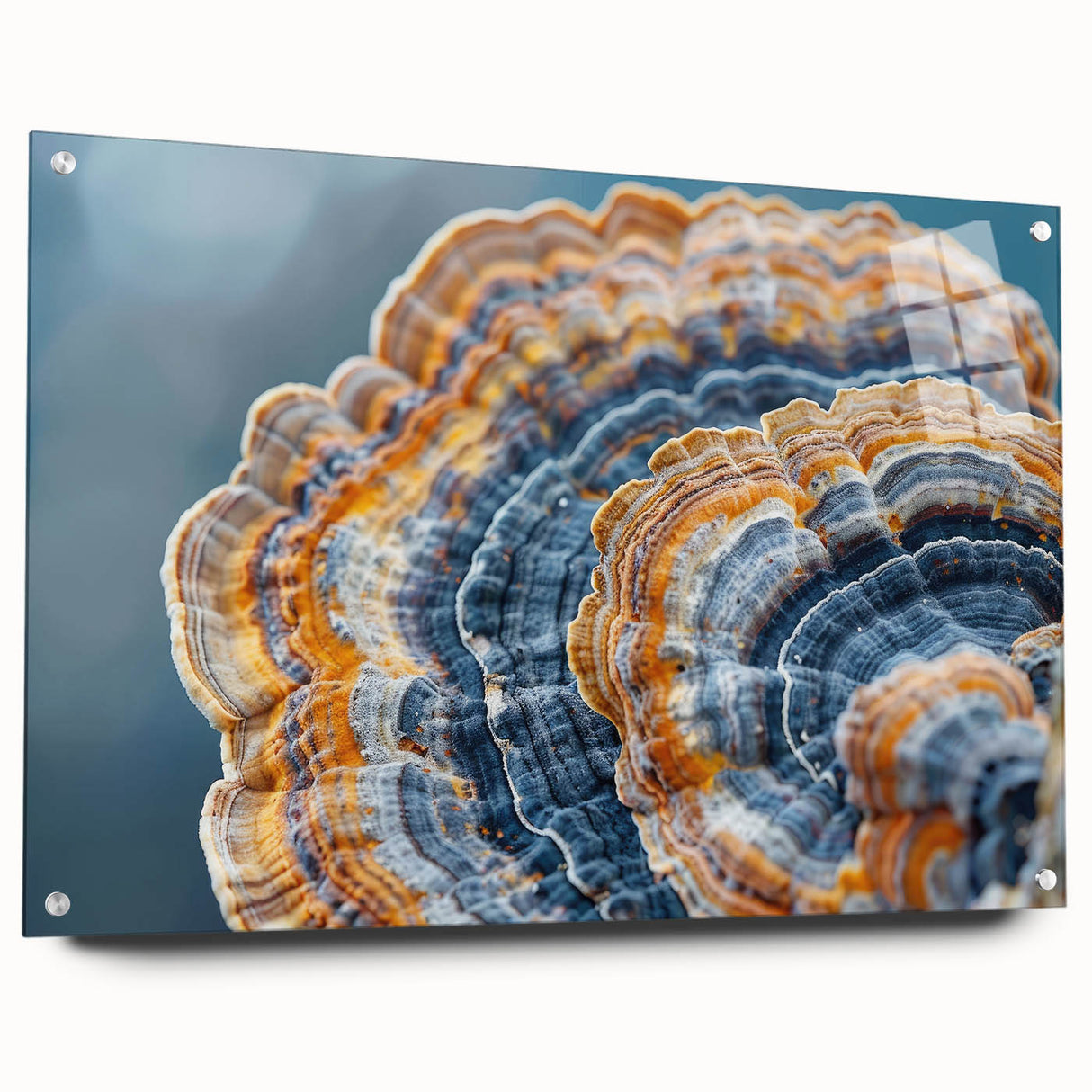 Large abstract wall art depicting a serene forest in muted green and brown tones, ideal for bedroom or dining room decor.