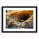 Abstract art print featuring textured swirls in vibrant, colorful hues on a large canvas, ideal for living room decor.