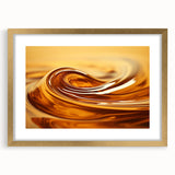 Extra large abstract art print with textured swirls in earth tones on canvas, suitable for living room decor.