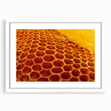 Abstract art print featuring swirling blue and green tones on canvas, suitable for bedroom or dining room decor.