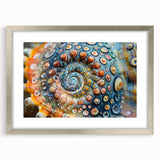 Textured abstract art print in earthy tones on canvas, suitable for enhancing a bedroom's ambiance.