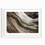 Abstract art print featuring swirling blue and green tones on canvas, ideal for dining room or bedroom decor.