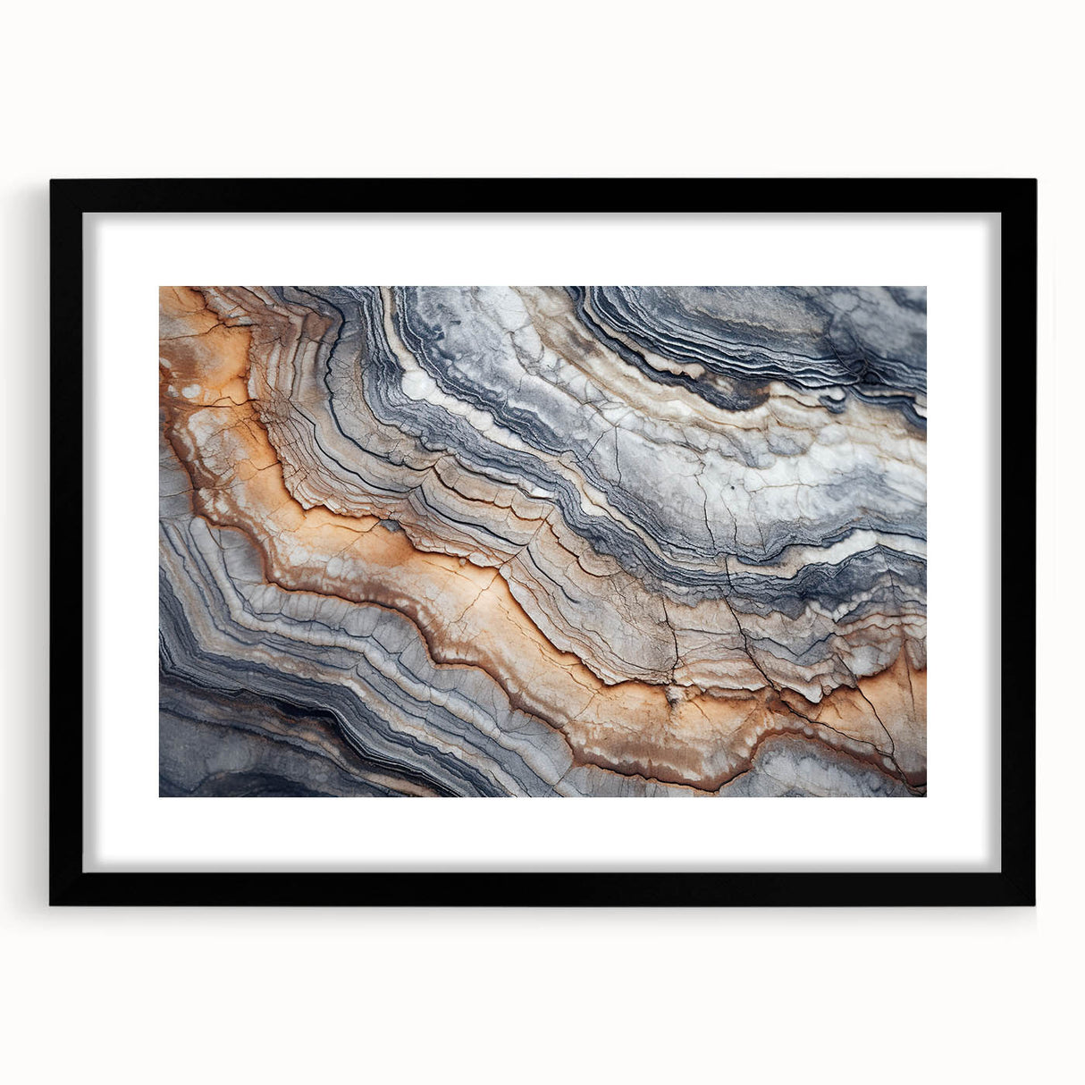 Extra large abstract art print featuring a colorful, textured design on canvas, ideal for living room decor.