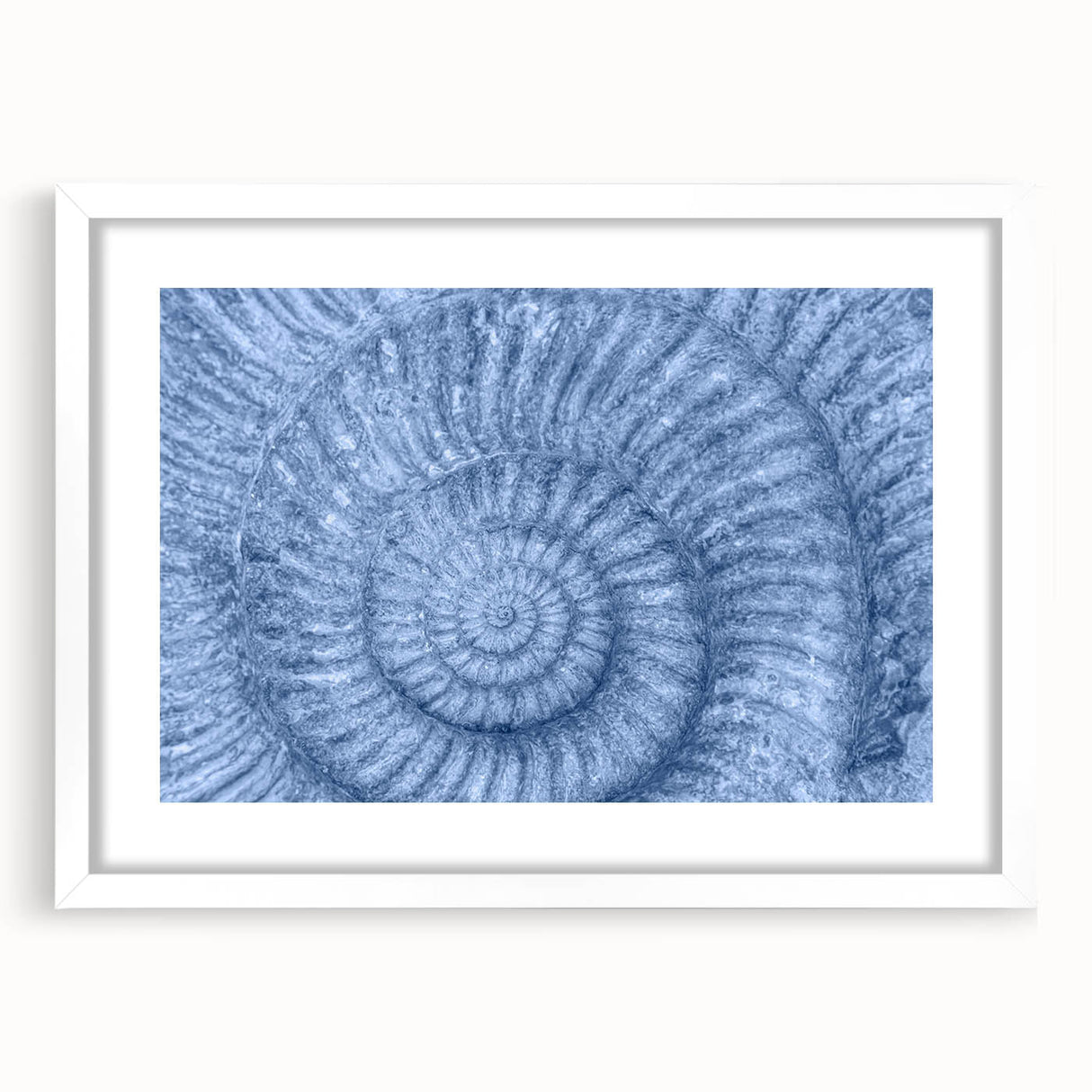 Abstract art print featuring swirling blue and green hues on canvas, suitable for dining room or bedroom.