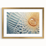 Extra large abstract art print on canvas featuring textured swirls in earthy tones, ideal for living room decor.