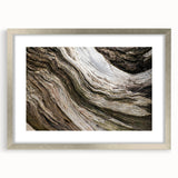 Textured art print featuring abstract swirls in earthy tones on canvas, ideal for bedroom wall decor.