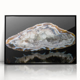 Large abstract wall art featuring swirling patterns in muted earth tones, on canvas, suitable for modern art wall decor.