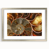 Textured art print featuring abstract swirls in muted earth tones on canvas, suitable for bedroom decor.