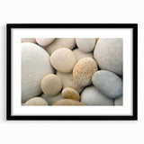 Extra large abstract art print featuring vibrant, textured swirls of color on canvas, ideal for living room decor.