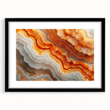 Abstract art print with textured, colorful swirls on canvas, ideal for extra large wall art in a living room.