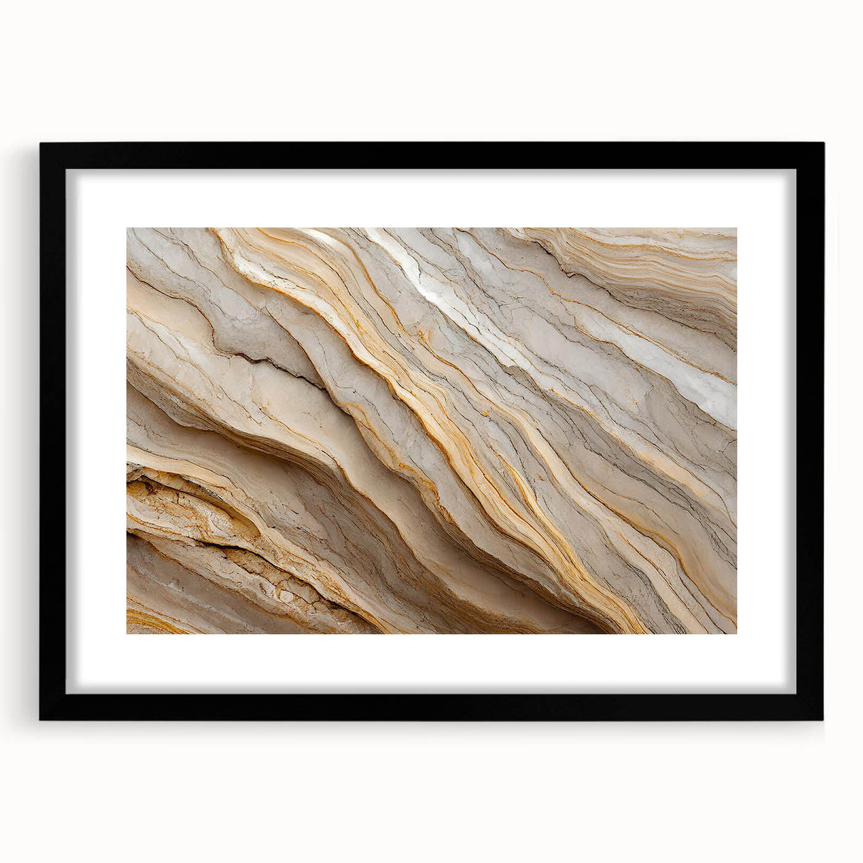 Extra large abstract art print featuring vibrant, textured swirls of multicolor, ideal for living room decor.
