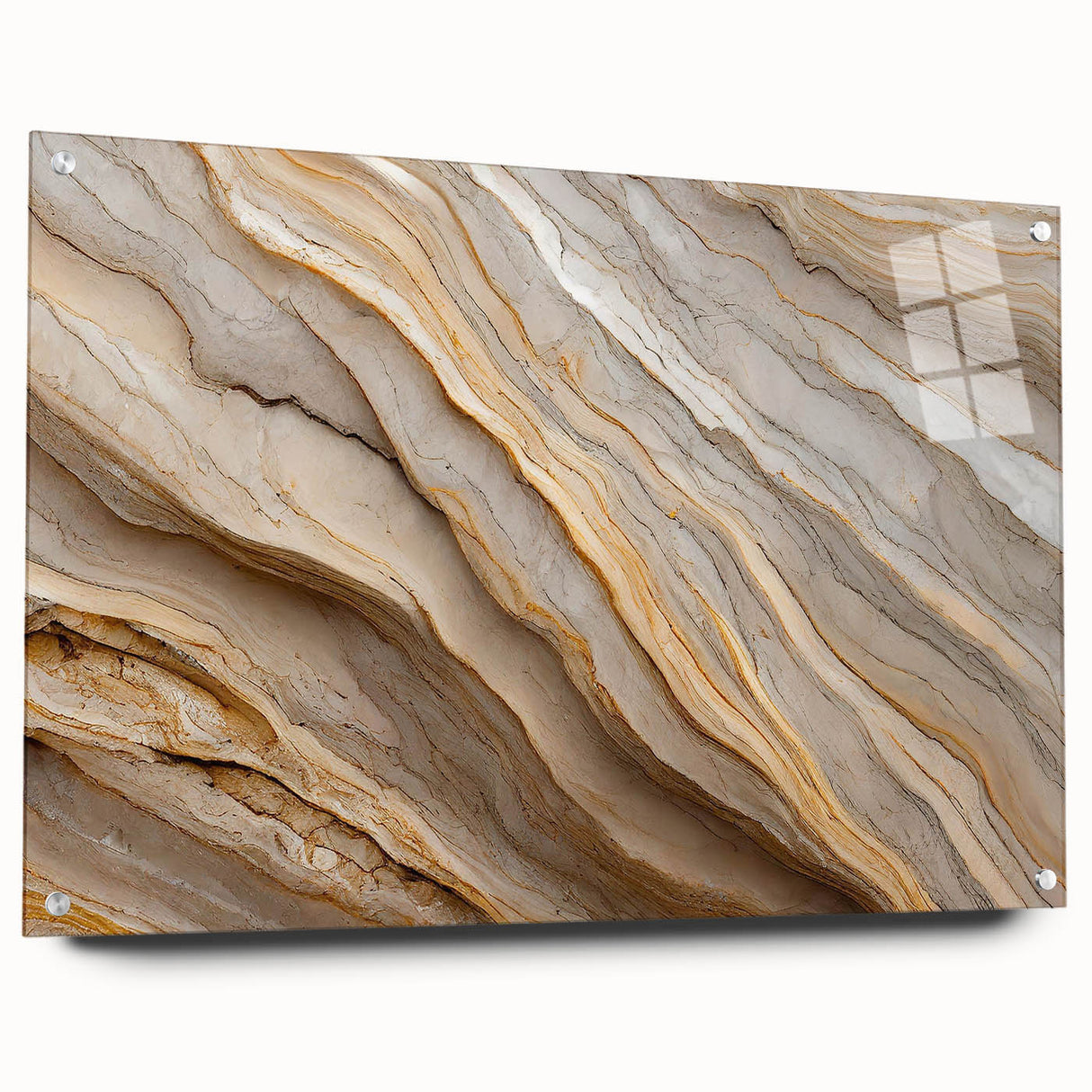 Large abstract wall art featuring swirling blue and gray tones on canvas, suitable for bedroom or dining room decor.