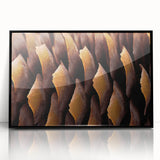 Large abstract wall art featuring swirling blue and green hues on canvas, ideal for modern art wall decor.