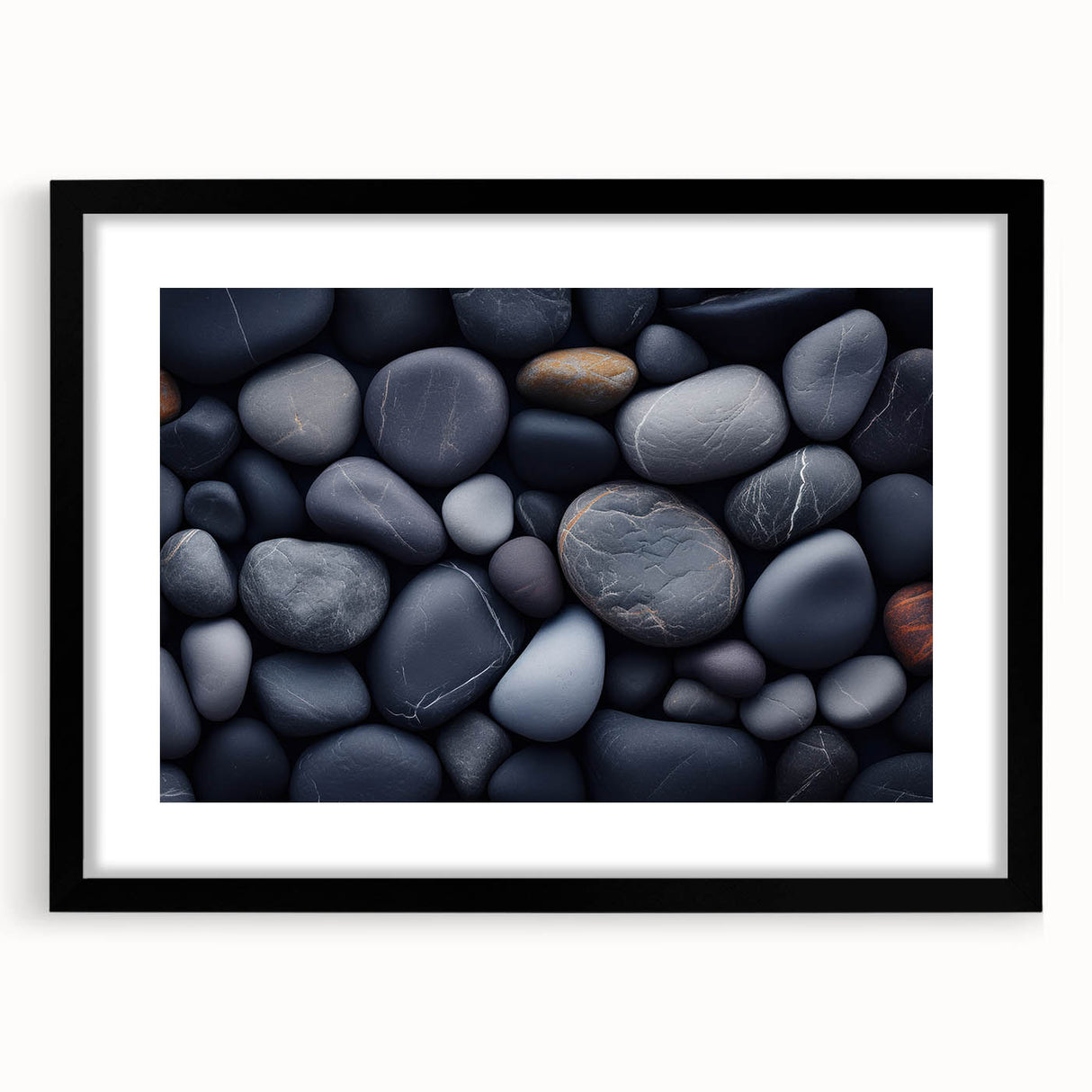 Extra large abstract art print featuring a vibrant mix of colors with a textured surface on canvas.