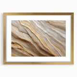 Extra large abstract art print on canvas, featuring textured swirls in earth tones, suitable for living room decor.