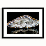 Extra large abstract art print featuring a textured mix of vibrant colors on canvas, ideal for living room decor.