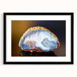 Extra large abstract art print with vibrant, colorful textures on canvas, ideal for living room decor.