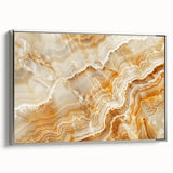 Landscape art painting on canvas featuring a colorful forest scene in a vintage poster style, ideal for living room decor.