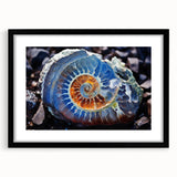 Extra large abstract art print featuring vibrant, textured strokes of multiple colors on canvas, ideal for living room decor.