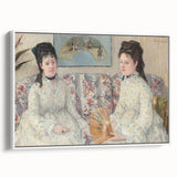 Vintage poster art featuring colorful abstract patterns on a black background.