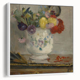 Extra large vintage poster art of a colorful abstract design on black background, ideal for living room wall decor.