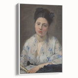 Vintage poster art featuring a colorful abstract design on a black background.