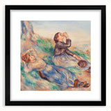 Extra large abstract art print with vibrant multicolor textures on canvas, ideal for living room decor.