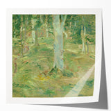 Extra large canvas print of vibrant, multicolored floral patterns, ideal for art wall dining room or bathroom.