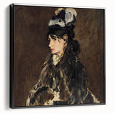 Black and white landscape art painting of a mountain, printed on canvas, ideal for bedroom wall decor.